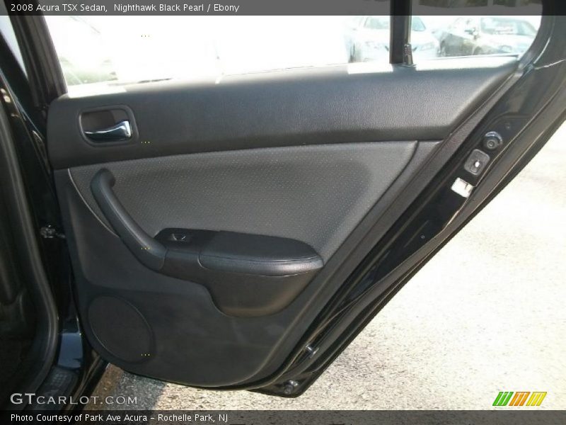 Nighthawk Black Pearl / Ebony 2008 Acura TSX Sedan