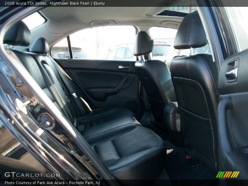 Nighthawk Black Pearl / Ebony 2008 Acura TSX Sedan