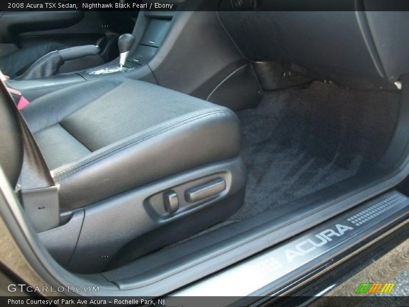 Nighthawk Black Pearl / Ebony 2008 Acura TSX Sedan