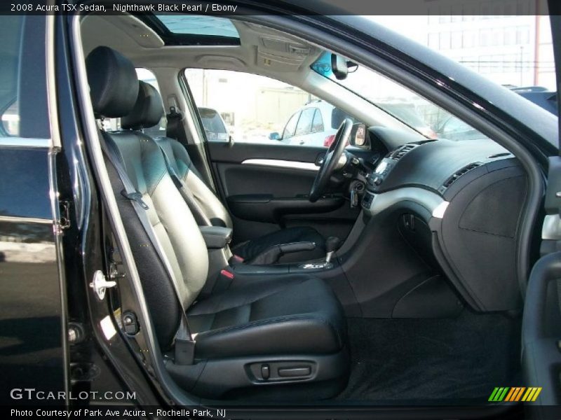 Nighthawk Black Pearl / Ebony 2008 Acura TSX Sedan
