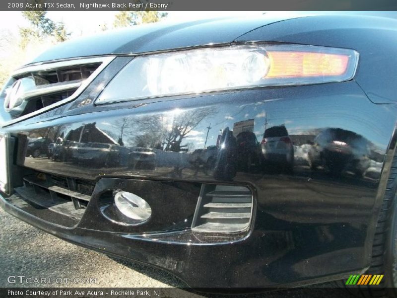 Nighthawk Black Pearl / Ebony 2008 Acura TSX Sedan