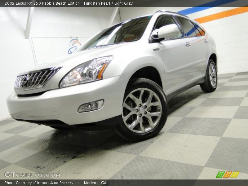 Tungsten Pearl / Light Gray 2009 Lexus RX 350 Pebble Beach Edition