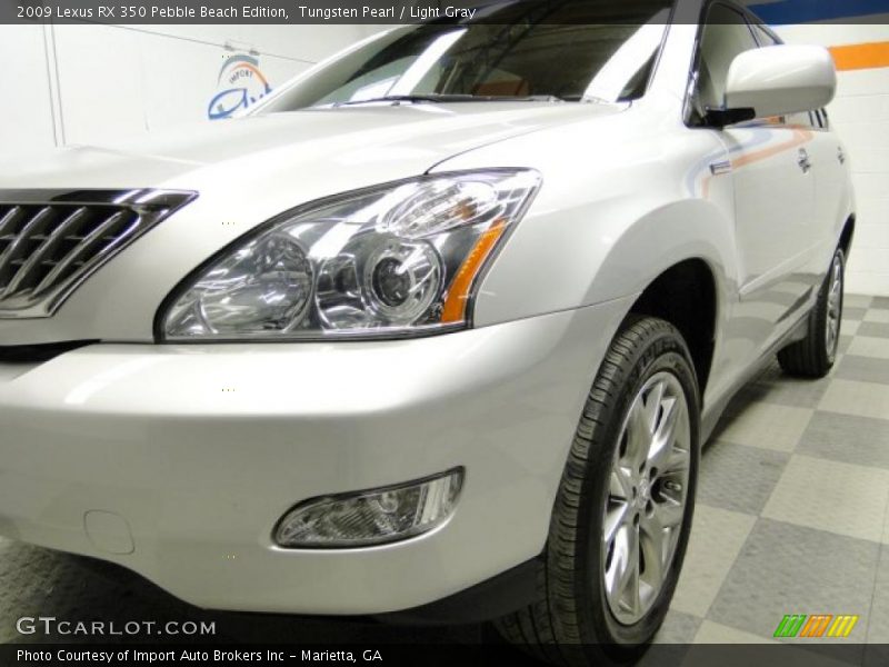 Tungsten Pearl / Light Gray 2009 Lexus RX 350 Pebble Beach Edition