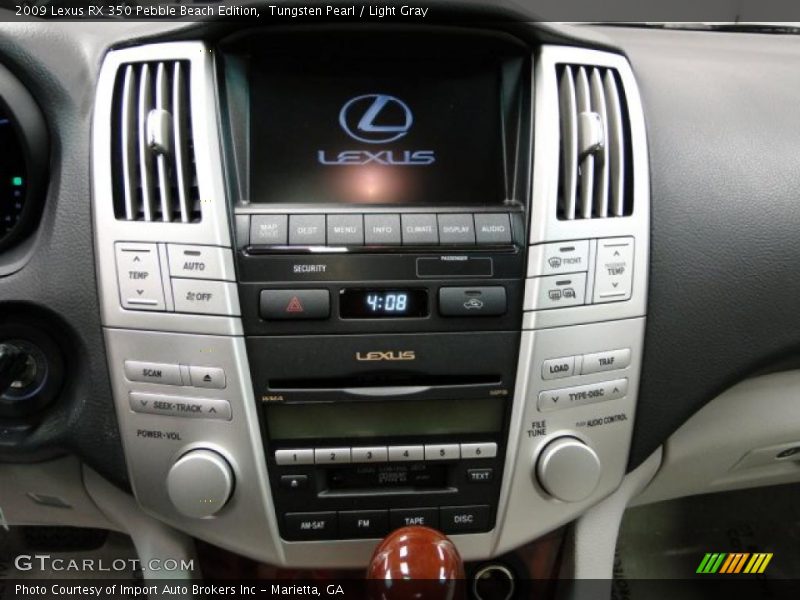 Controls of 2009 RX 350 Pebble Beach Edition