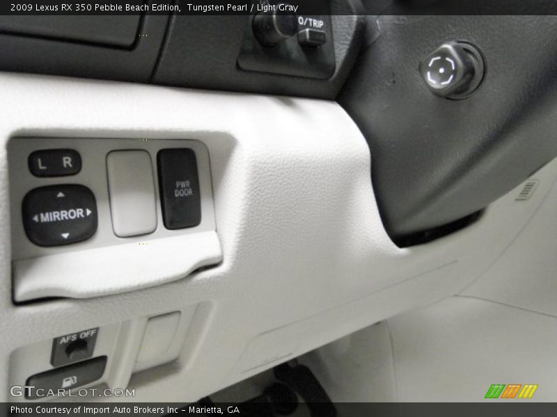 Tungsten Pearl / Light Gray 2009 Lexus RX 350 Pebble Beach Edition