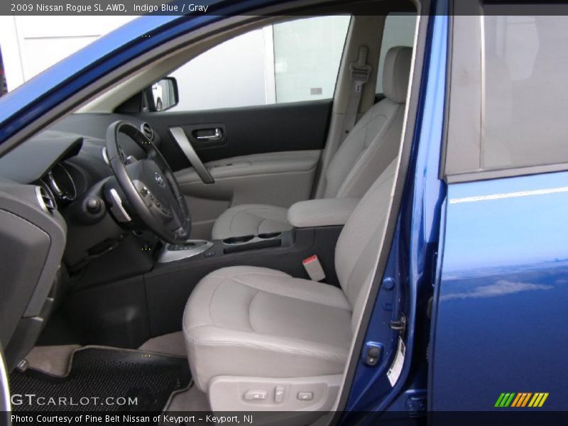 Indigo Blue / Gray 2009 Nissan Rogue SL AWD