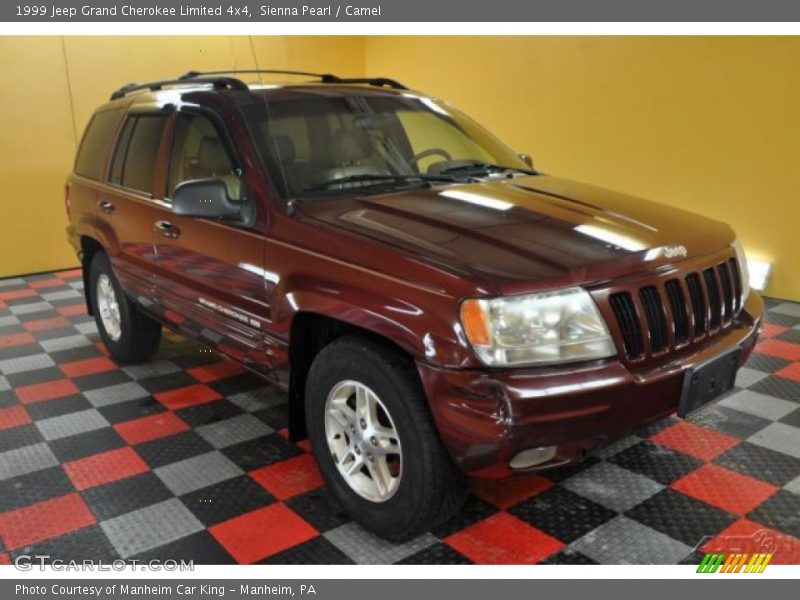 Sienna Pearl / Camel 1999 Jeep Grand Cherokee Limited 4x4