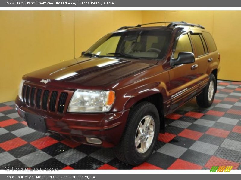 Sienna Pearl / Camel 1999 Jeep Grand Cherokee Limited 4x4
