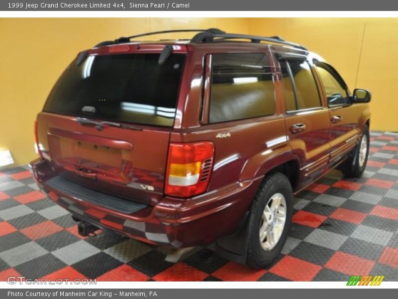 Sienna Pearl / Camel 1999 Jeep Grand Cherokee Limited 4x4