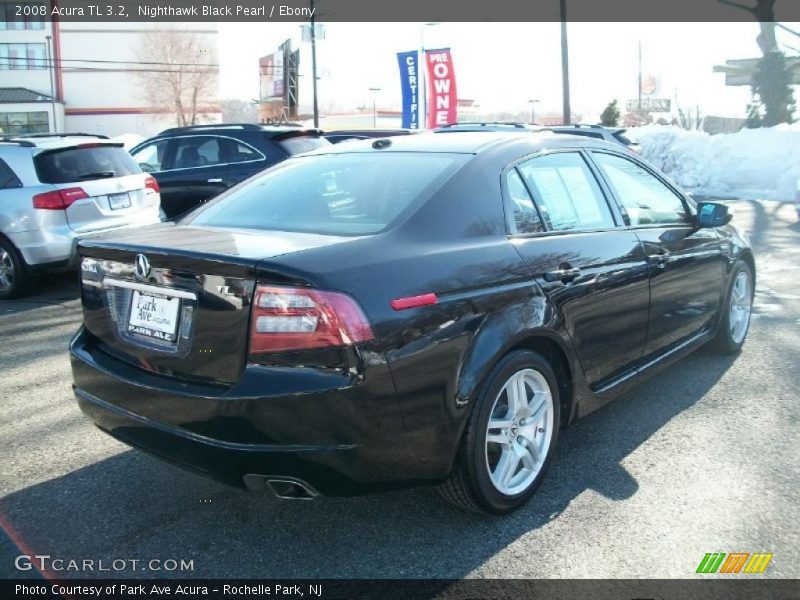 Nighthawk Black Pearl / Ebony 2008 Acura TL 3.2