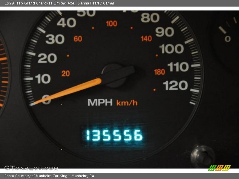 Sienna Pearl / Camel 1999 Jeep Grand Cherokee Limited 4x4