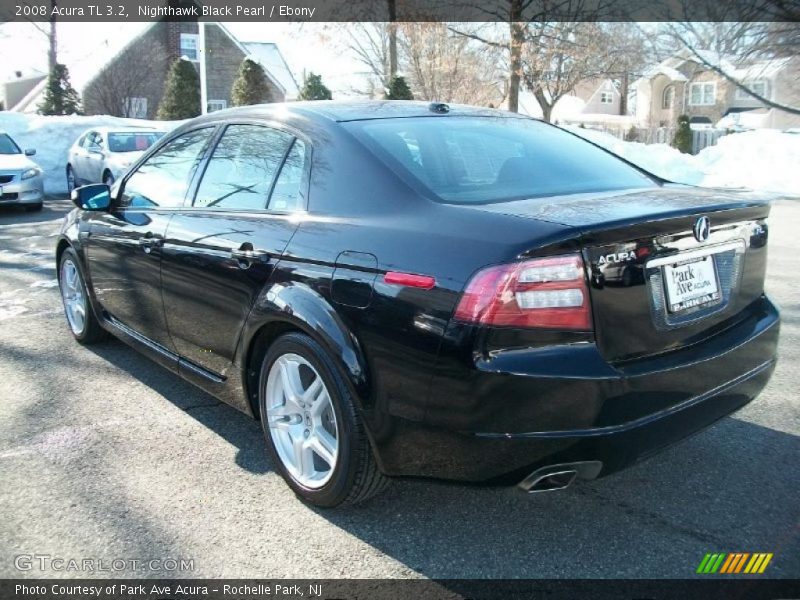 Nighthawk Black Pearl / Ebony 2008 Acura TL 3.2