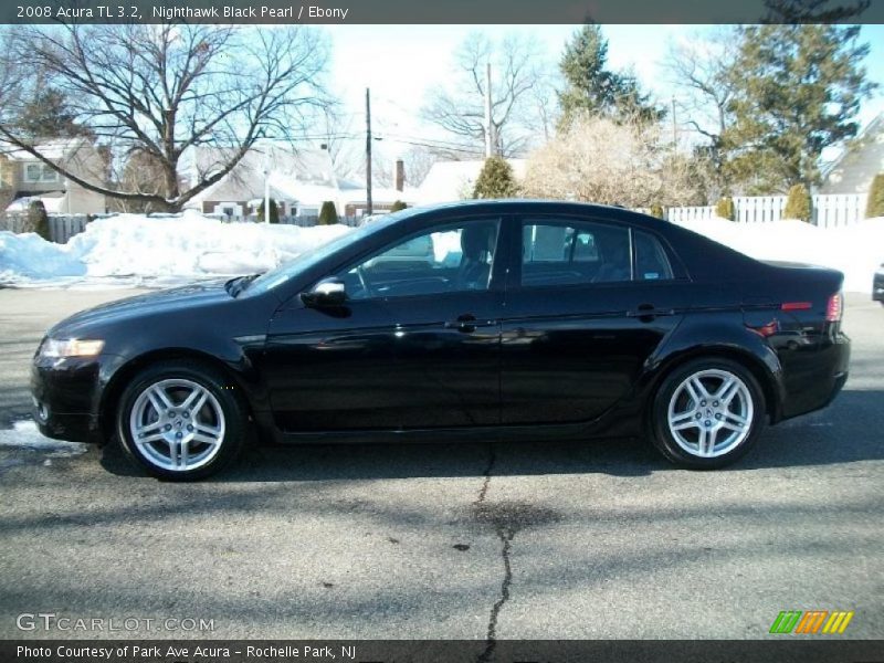 Nighthawk Black Pearl / Ebony 2008 Acura TL 3.2