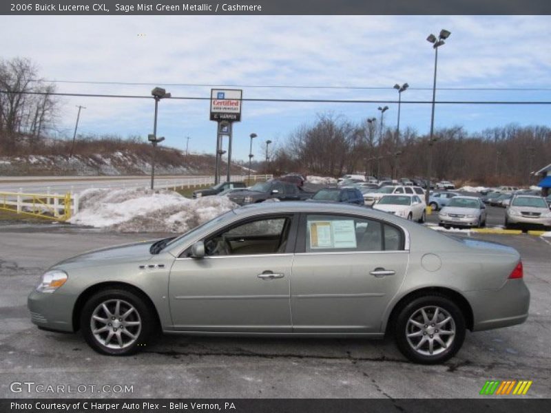 Sage Mist Green Metallic / Cashmere 2006 Buick Lucerne CXL