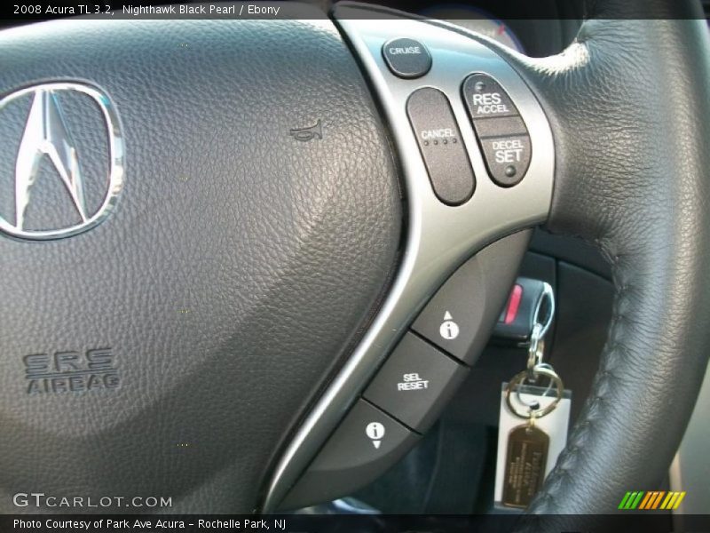 Nighthawk Black Pearl / Ebony 2008 Acura TL 3.2