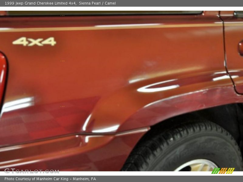 Sienna Pearl / Camel 1999 Jeep Grand Cherokee Limited 4x4