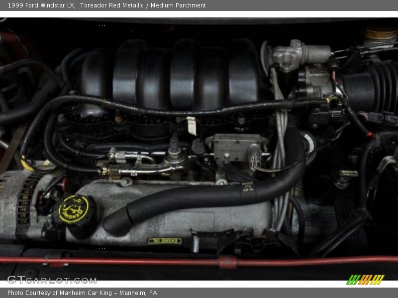 Toreador Red Metallic / Medium Parchment 1999 Ford Windstar LX