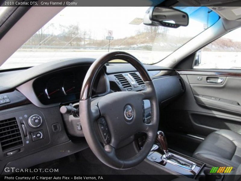 Grey Flannel / Ebony 2010 Cadillac DTS