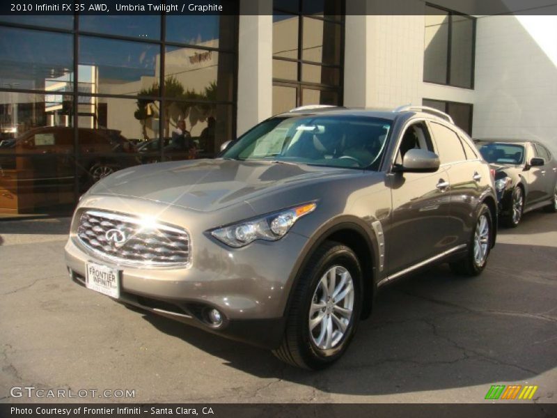 Umbria Twilight / Graphite 2010 Infiniti FX 35 AWD