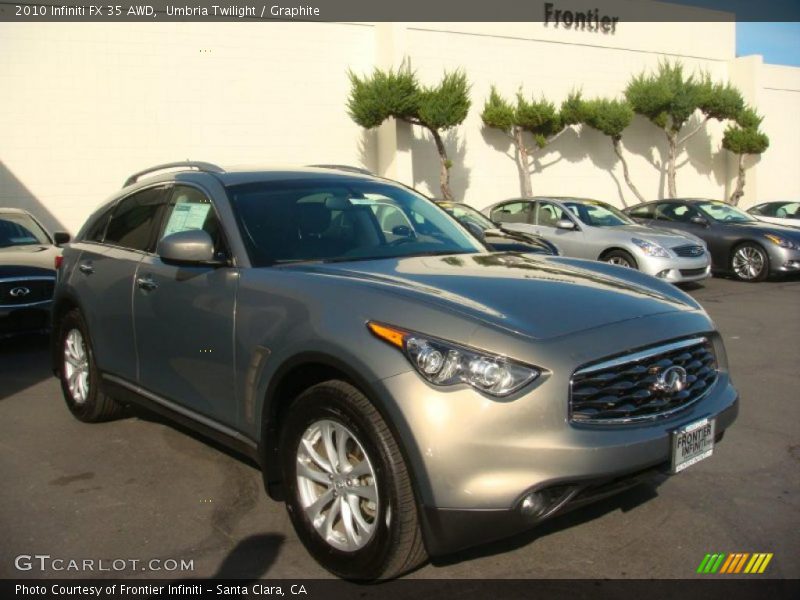 Umbria Twilight / Graphite 2010 Infiniti FX 35 AWD