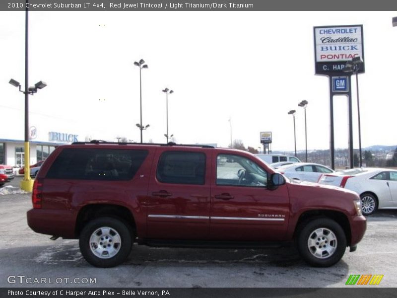 Red Jewel Tintcoat / Light Titanium/Dark Titanium 2010 Chevrolet Suburban LT 4x4