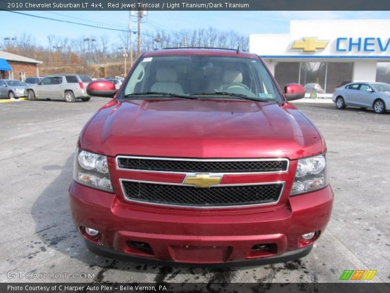 Red Jewel Tintcoat / Light Titanium/Dark Titanium 2010 Chevrolet Suburban LT 4x4