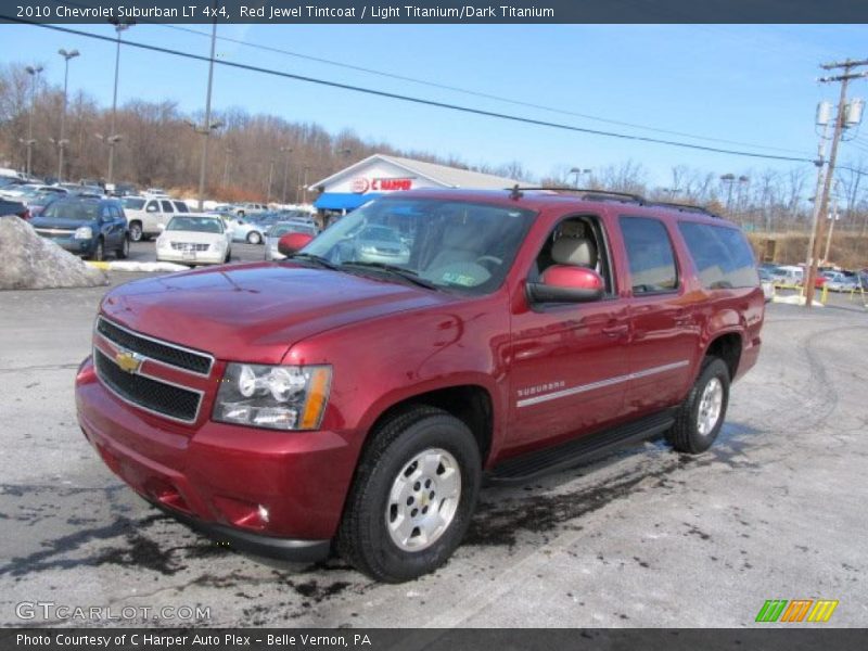 Red Jewel Tintcoat / Light Titanium/Dark Titanium 2010 Chevrolet Suburban LT 4x4