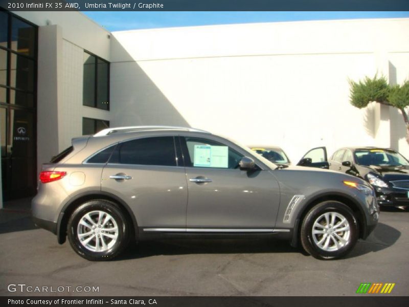 Umbria Twilight / Graphite 2010 Infiniti FX 35 AWD