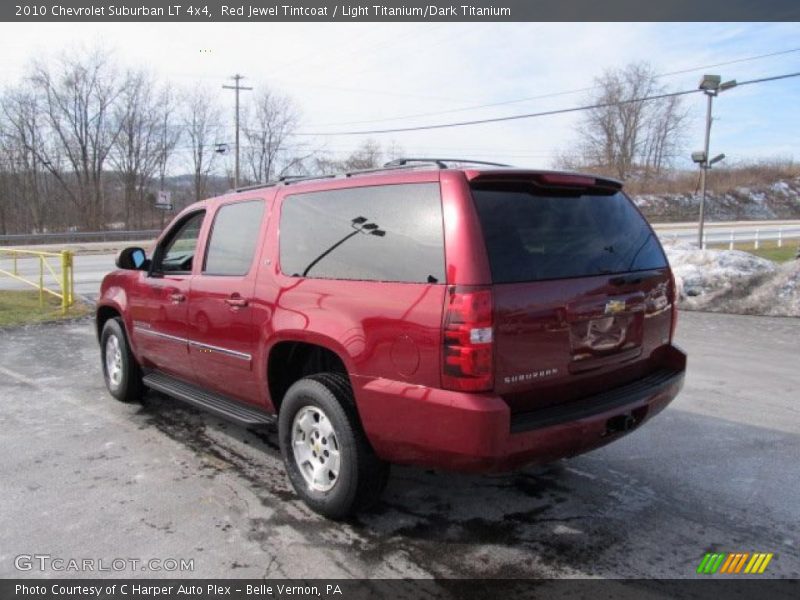 Red Jewel Tintcoat / Light Titanium/Dark Titanium 2010 Chevrolet Suburban LT 4x4