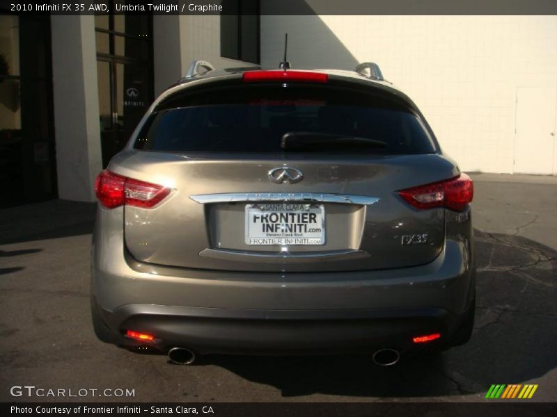 Umbria Twilight / Graphite 2010 Infiniti FX 35 AWD
