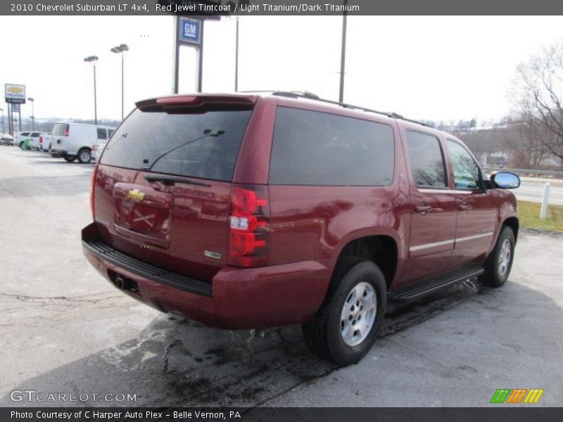 Red Jewel Tintcoat / Light Titanium/Dark Titanium 2010 Chevrolet Suburban LT 4x4