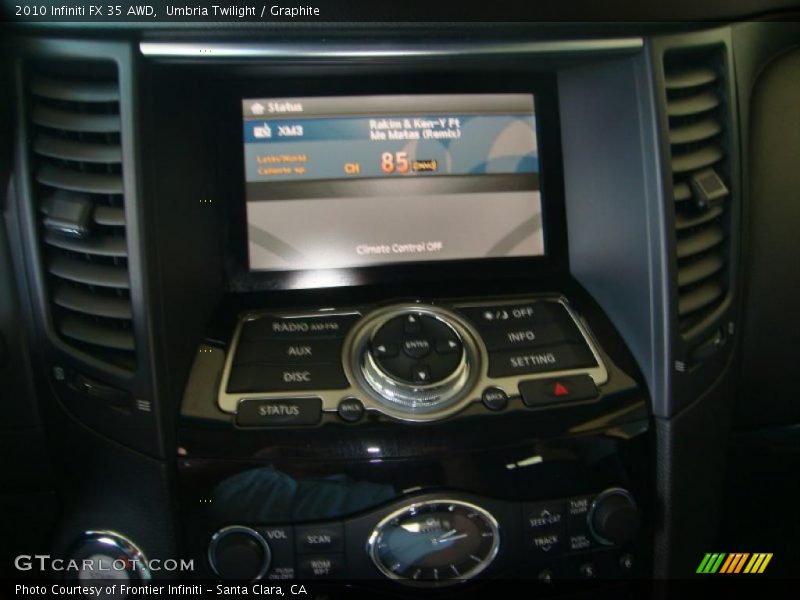 Umbria Twilight / Graphite 2010 Infiniti FX 35 AWD