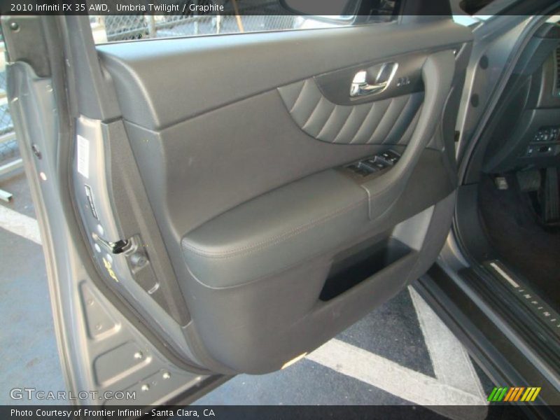 Umbria Twilight / Graphite 2010 Infiniti FX 35 AWD