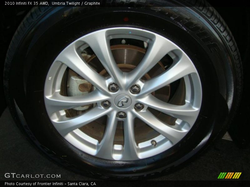 Umbria Twilight / Graphite 2010 Infiniti FX 35 AWD