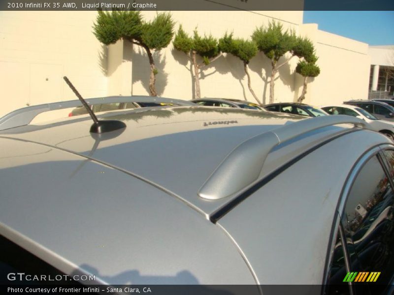 Liquid Platinum / Graphite 2010 Infiniti FX 35 AWD