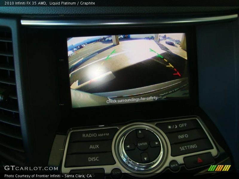 Liquid Platinum / Graphite 2010 Infiniti FX 35 AWD