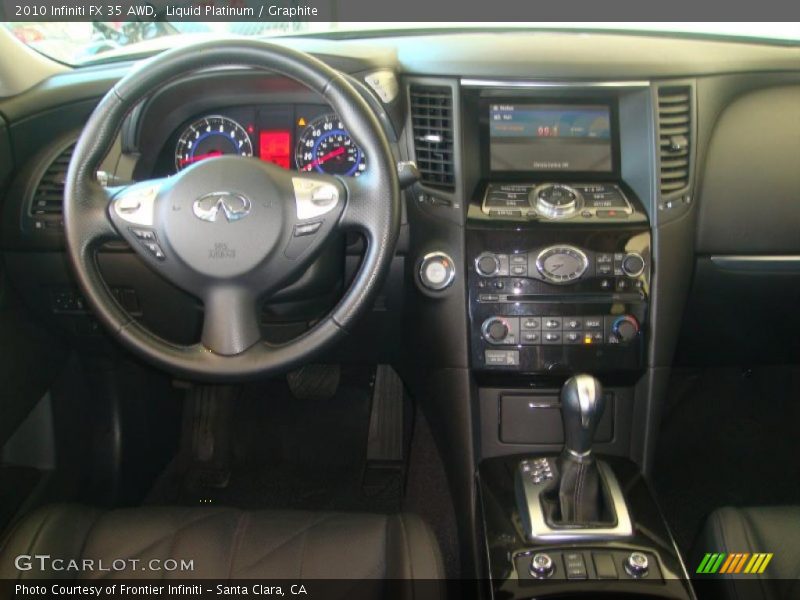 Liquid Platinum / Graphite 2010 Infiniti FX 35 AWD