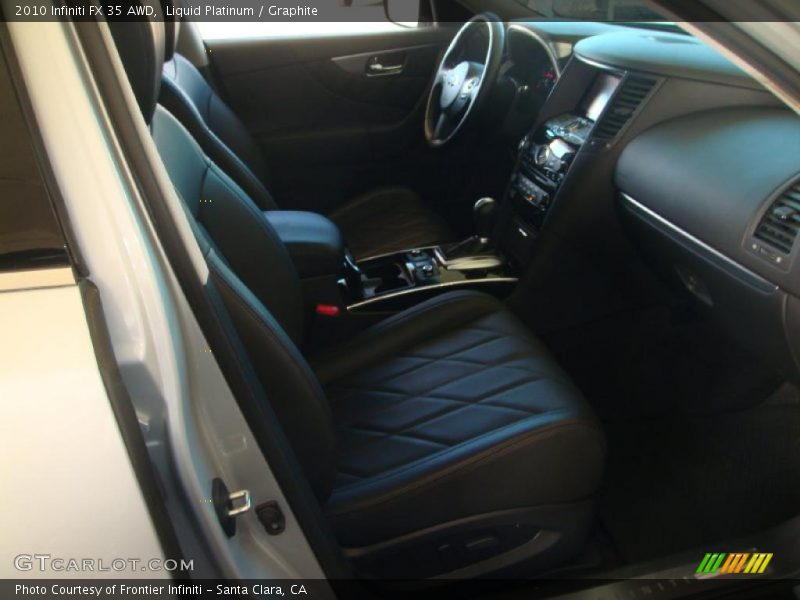 Liquid Platinum / Graphite 2010 Infiniti FX 35 AWD