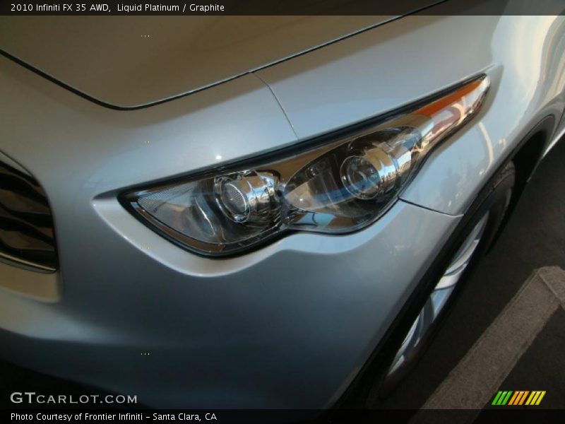 Liquid Platinum / Graphite 2010 Infiniti FX 35 AWD