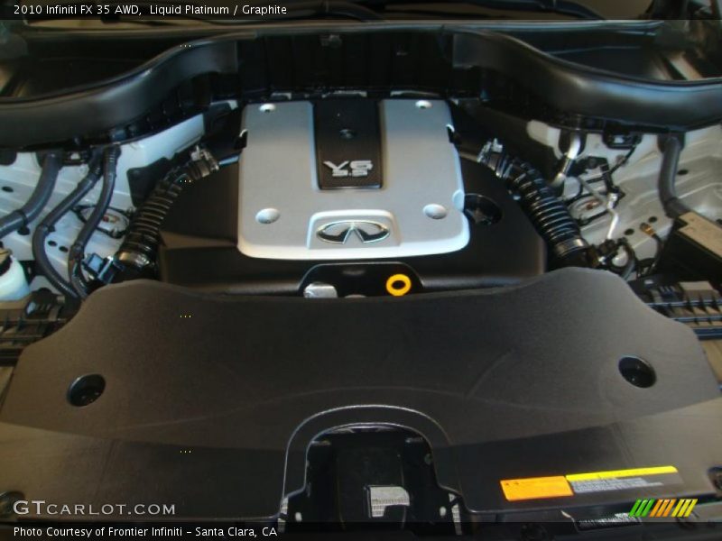 Liquid Platinum / Graphite 2010 Infiniti FX 35 AWD
