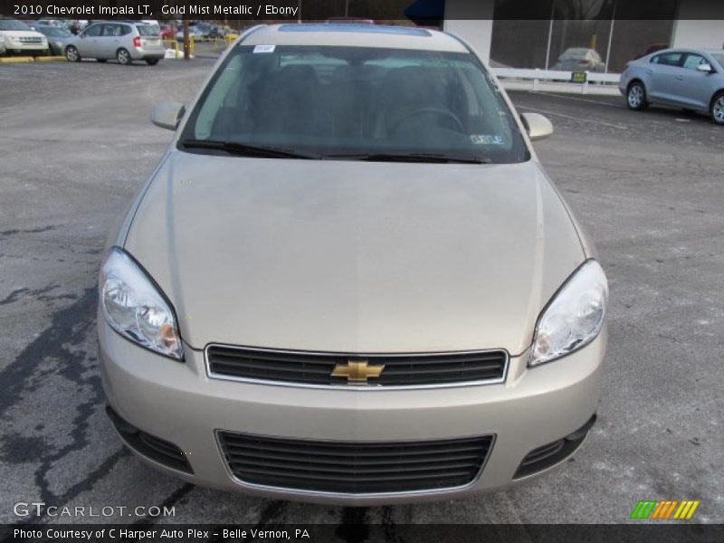 Gold Mist Metallic / Ebony 2010 Chevrolet Impala LT