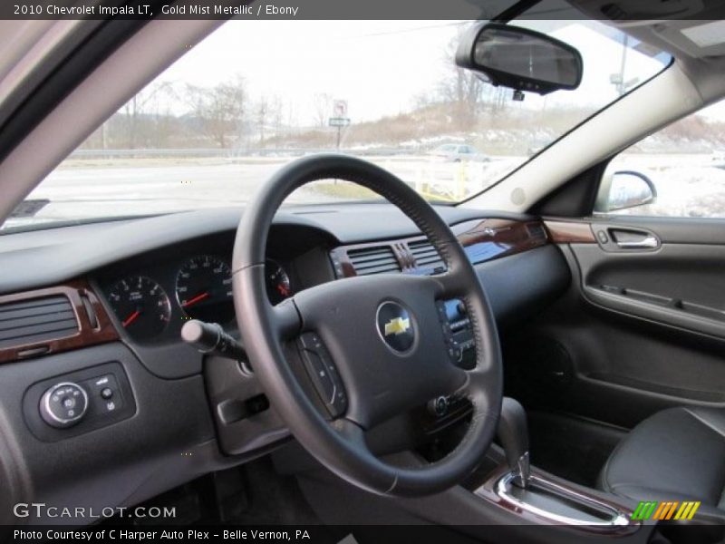 Gold Mist Metallic / Ebony 2010 Chevrolet Impala LT