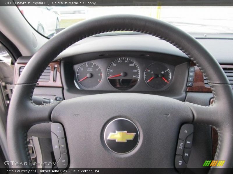 Gold Mist Metallic / Ebony 2010 Chevrolet Impala LT