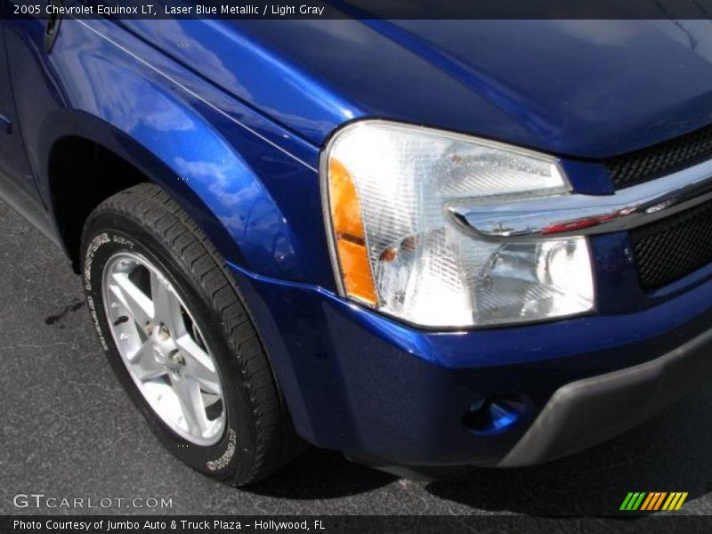 Laser Blue Metallic / Light Gray 2005 Chevrolet Equinox LT