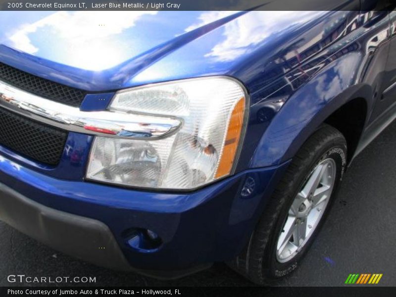 Laser Blue Metallic / Light Gray 2005 Chevrolet Equinox LT
