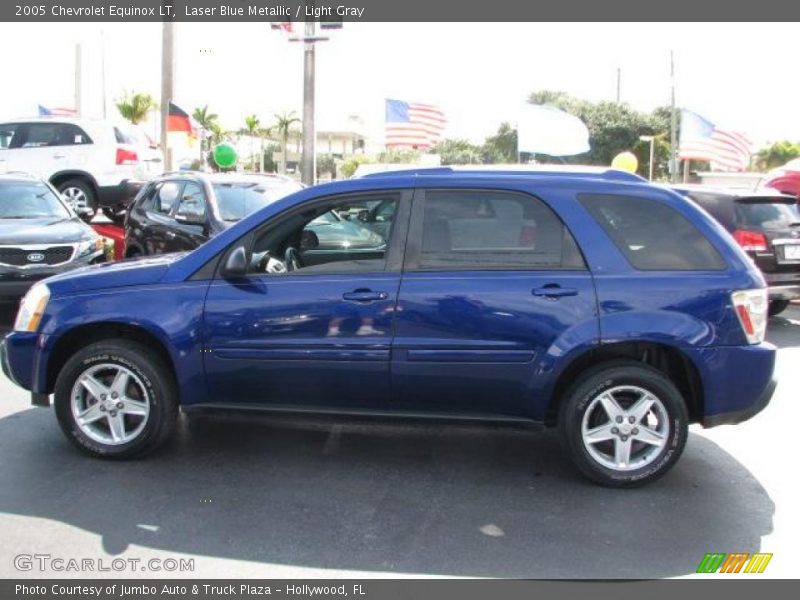 Laser Blue Metallic / Light Gray 2005 Chevrolet Equinox LT