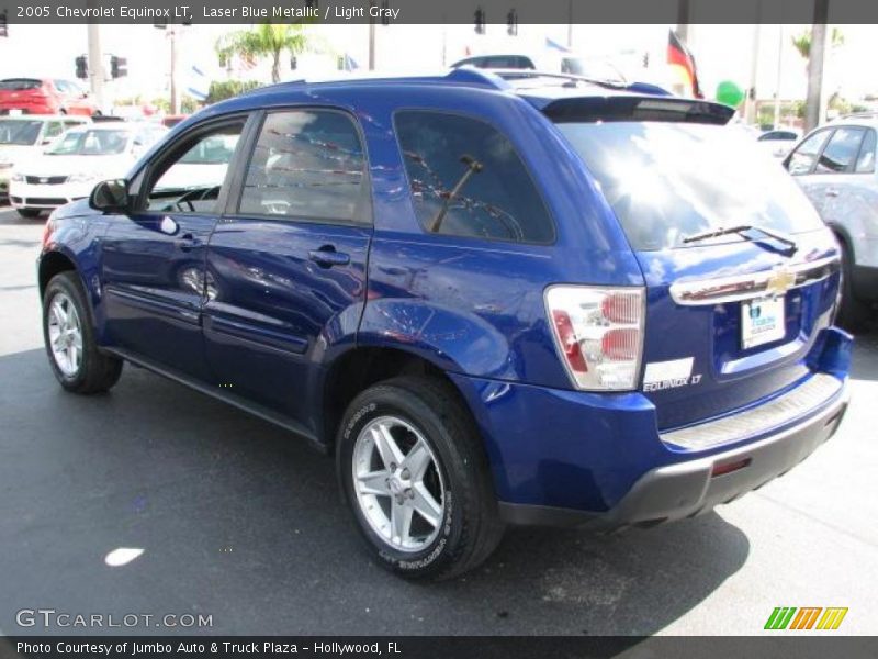 Laser Blue Metallic / Light Gray 2005 Chevrolet Equinox LT