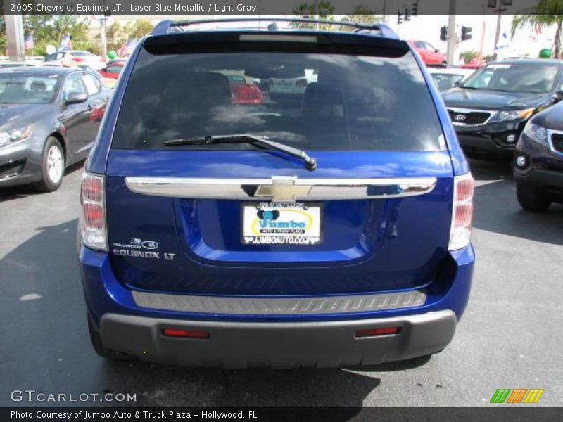 Laser Blue Metallic / Light Gray 2005 Chevrolet Equinox LT
