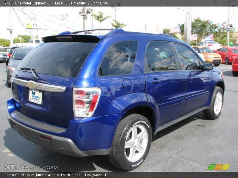Laser Blue Metallic / Light Gray 2005 Chevrolet Equinox LT