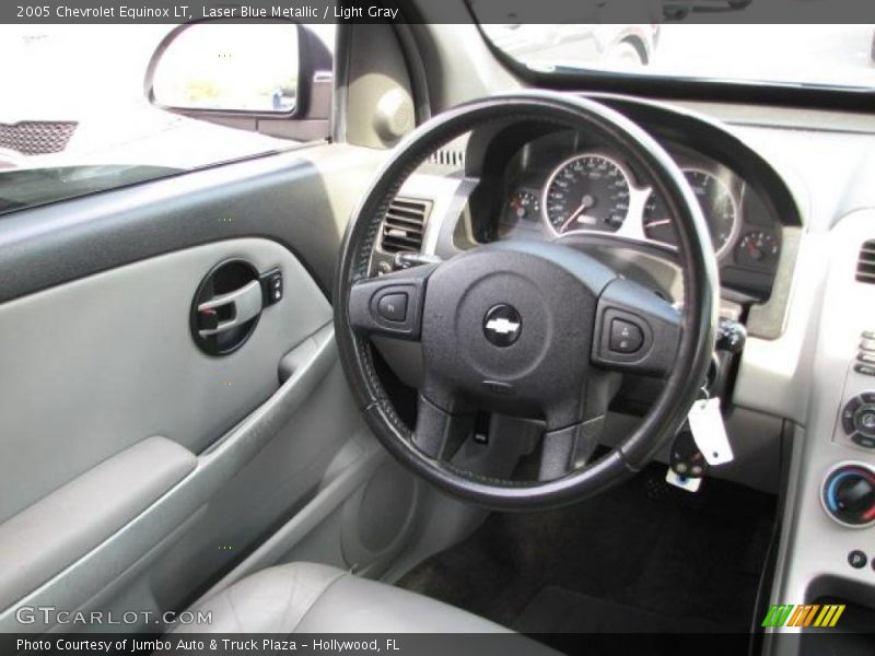 Laser Blue Metallic / Light Gray 2005 Chevrolet Equinox LT